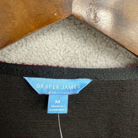 Draper James Women's M Red Tweed Short Sleeve Pleated Mini Dress N0146 - Picture 7 of 12